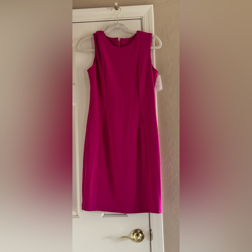 MARINA Fuchsia Mini Dress